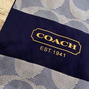 Vintage Silk Coach Scarf